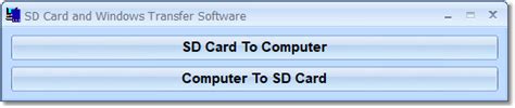 memory card transfer software